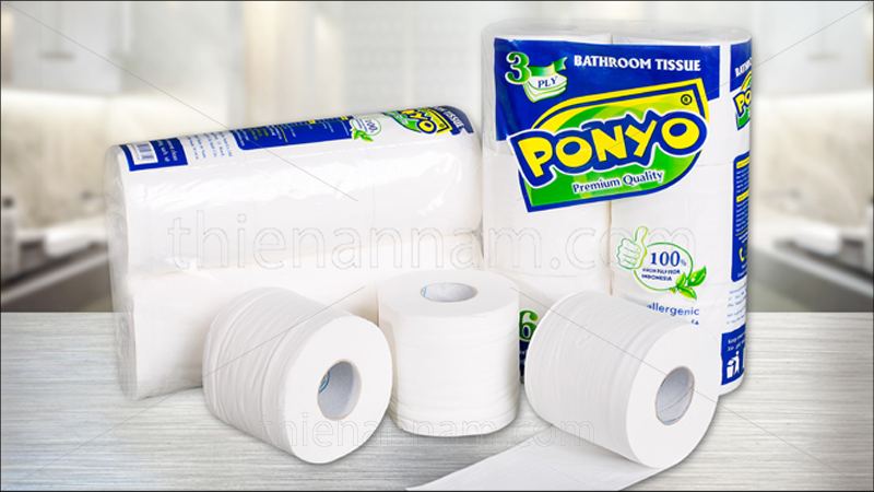 giấy vệ sinh lốc 6 cuộn